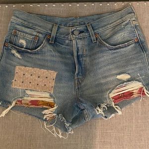Free People Levi’s 501 Jean shorts